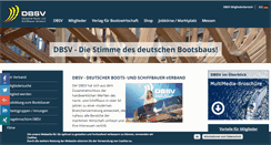 Desktop Screenshot of dbsv.de