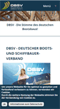 Mobile Screenshot of dbsv.de