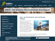 Tablet Screenshot of dbsv.de